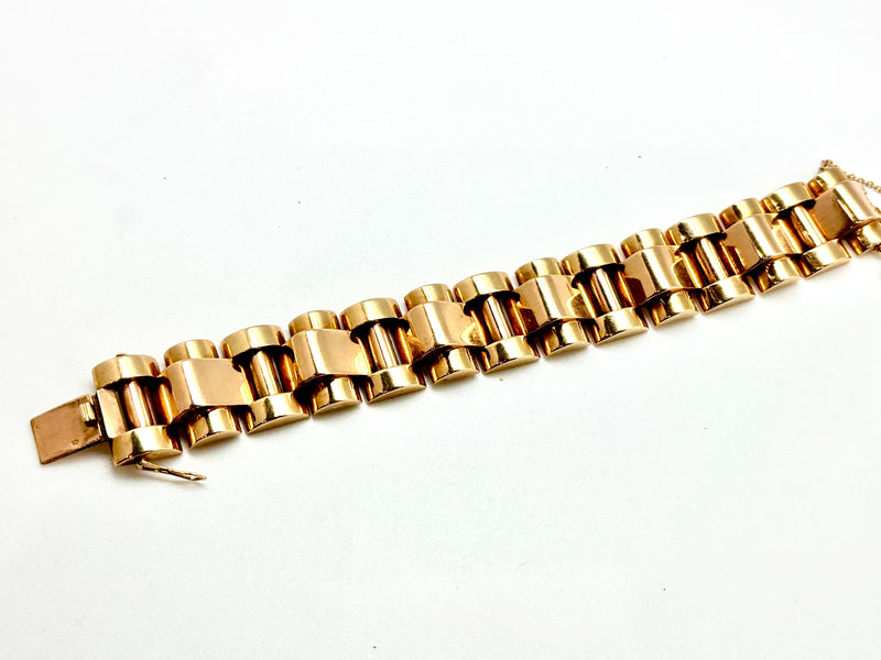 AUTHENTIQUE BRACELET TANK OR 18K