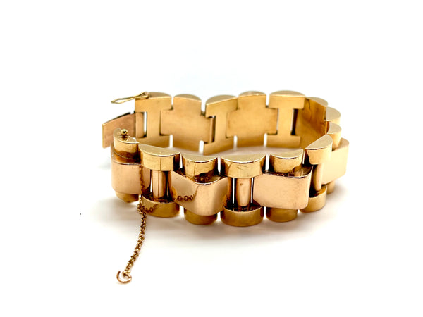 AUTHENTIQUE BRACELET TANK OR 18K