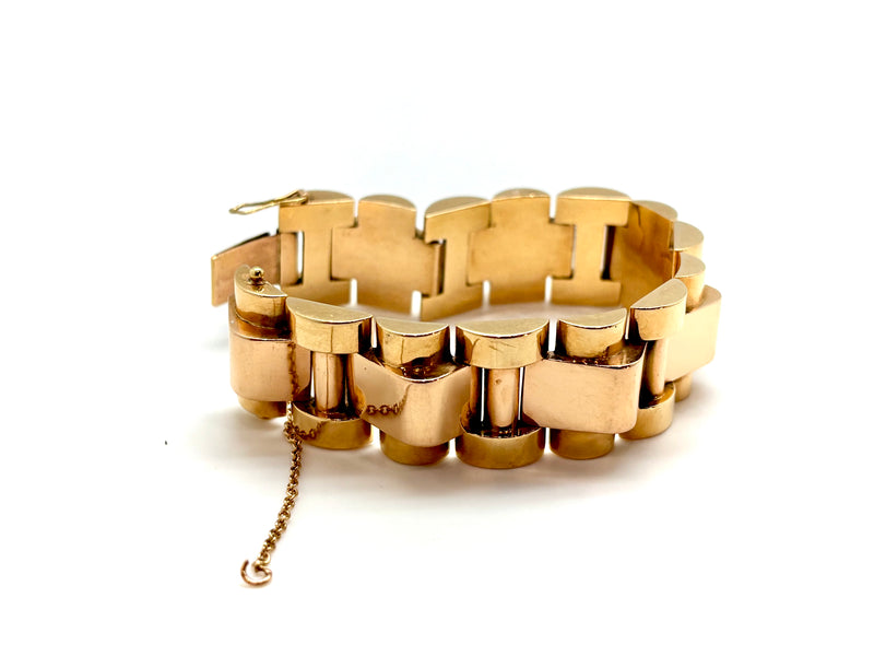 AUTHENTIQUE BRACELET TANK OR 18K