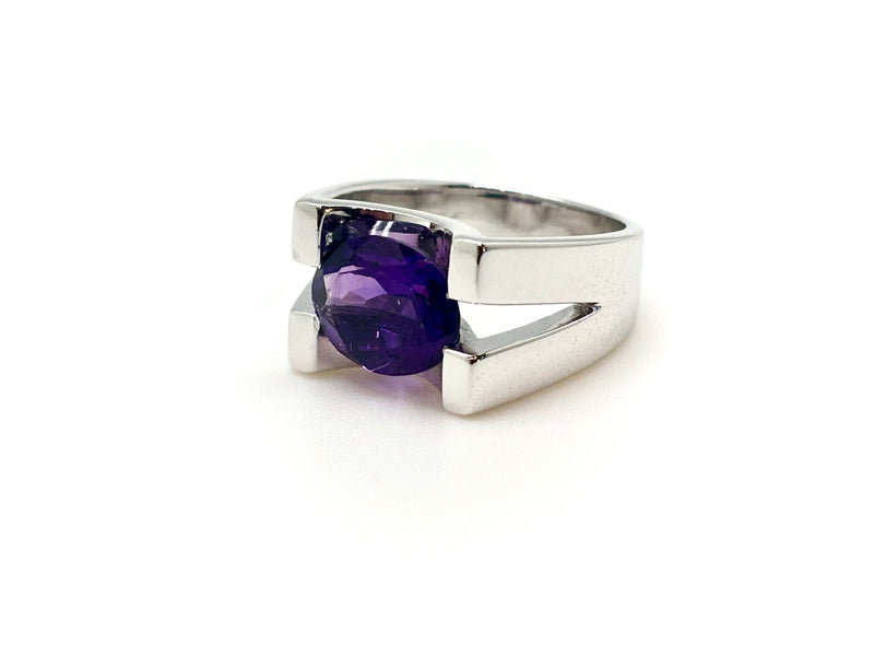 BAGUE DE CREATEUR AMETHYSTE