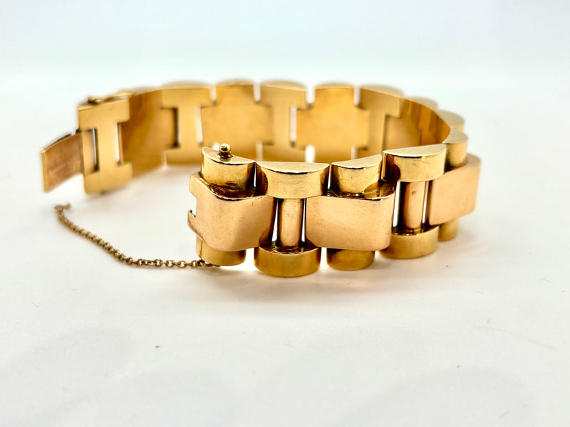AUTHENTIQUE BRACELET TANK OR 18K