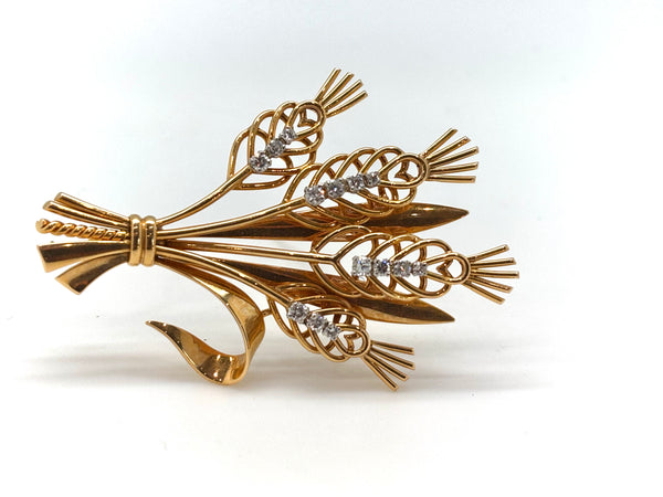 BROCHE BOUQUET DIAMANTS