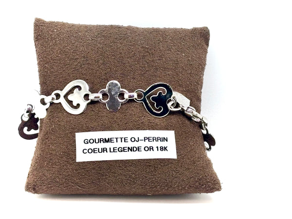 BRACELET OJ PERRIN "COEUR LEGENDE"