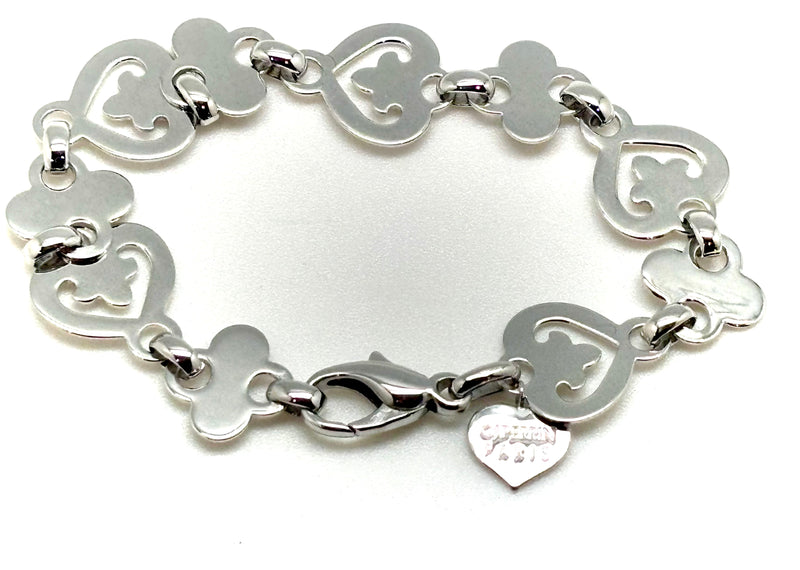 BRACELET OJ PERRIN "COEUR LEGENDE"