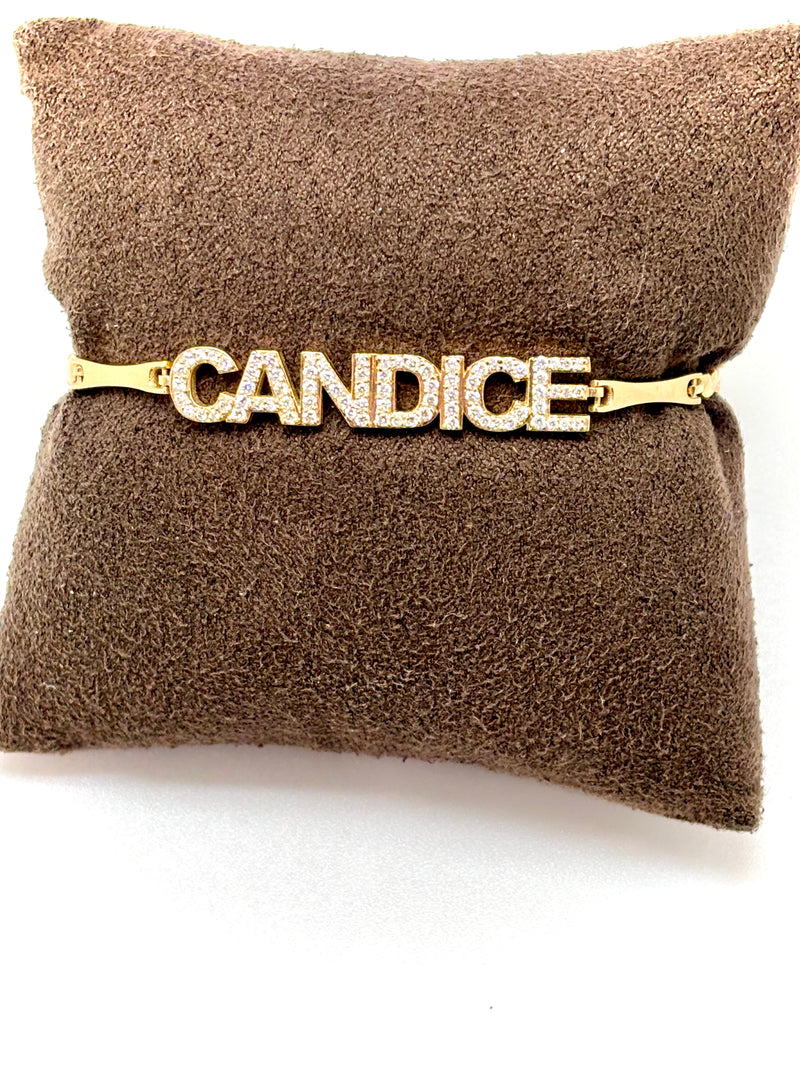 BRACELET CANDICE OR /DIAMANTS