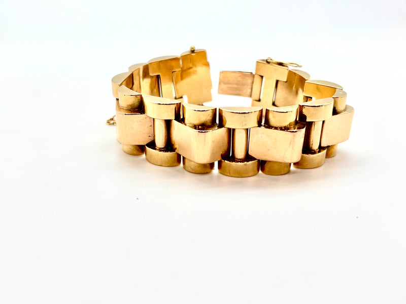 AUTHENTIQUE BRACELET TANK OR 18K