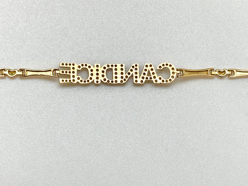 BRACELET CANDICE OR /DIAMANTS