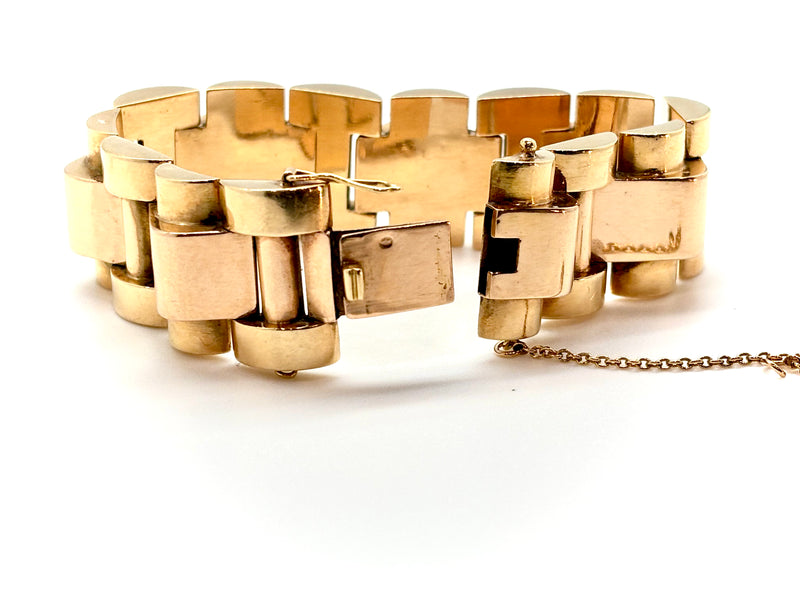 AUTHENTIQUE BRACELET TANK OR 18K