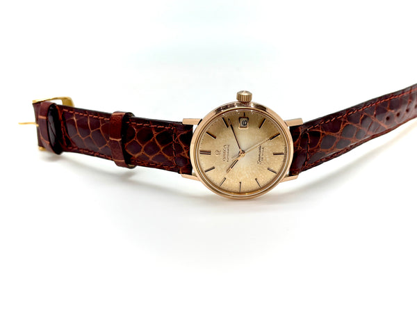 OMEGA SEAMASTER DE VILLE OR/CUIR