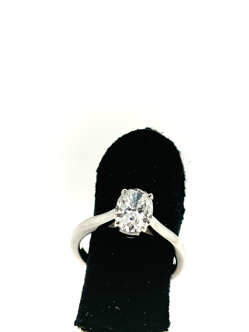 SOLITAIRE DIAMANT OVALE 1,35ct