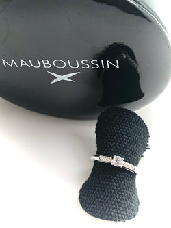 Bague MAUBOUSSIN" tu es le sel de ma vie"