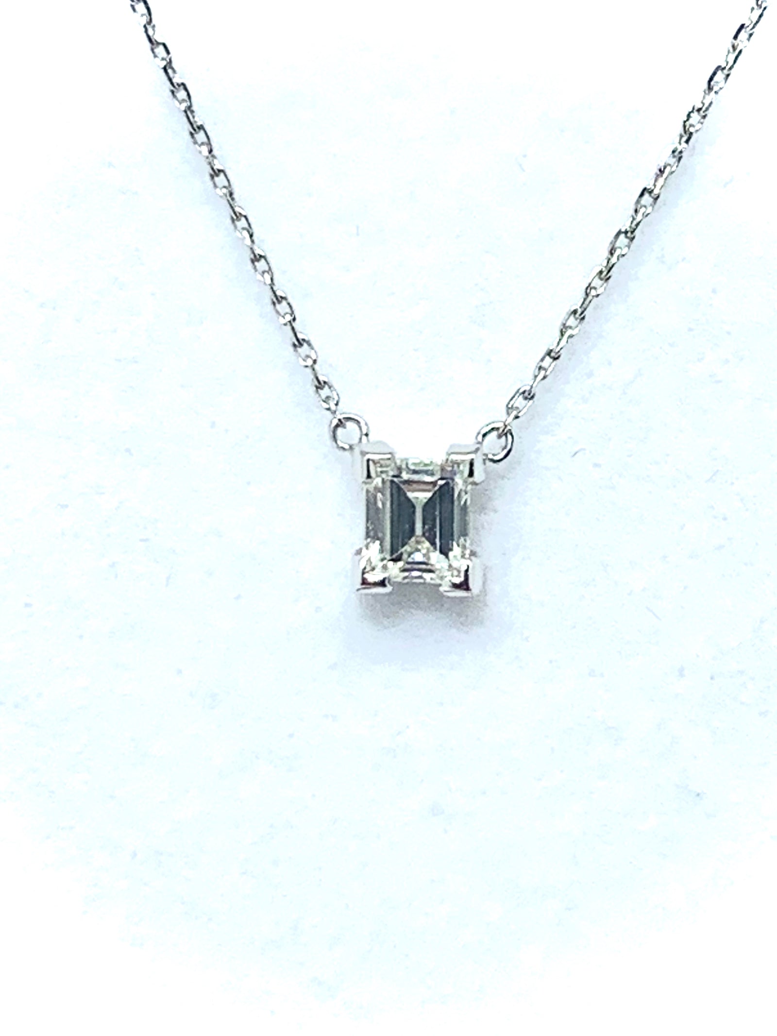 Pendentif émeraude Ronde 4mm - Or 18K Massif - Pierre Véritable - Bijou Femme